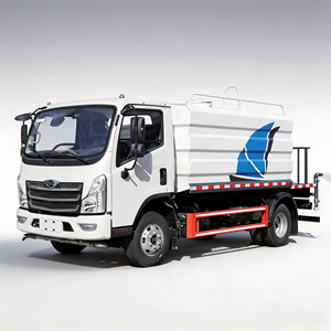 Camion-citerne FOTON 4X2 6000L avec système de pulvérisation à canon anti-brouillard pour le contrôle de la poussière sur les chantiers - Product Image 1