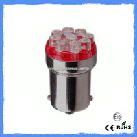 Ampoules à double contact Vente en gros Haute qualité 0.4w12V Base BA15D Mini éclairage LED Ampoules à économie d'énergie pour véhicules, voiture, maison