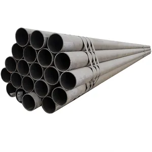 q235 q345 black astm a252 grade 2 grade 3 carbon steel pipe and seamless pipe hot rolled