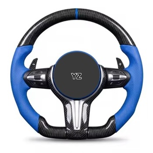 Volante de Fibra de Carbono, Plug and Play, Personalizado de Fábrica, Actualización de Carreras sin Airbag para <span class=keywords><strong>BMW</strong></span> Todas las Series - Product Image 1