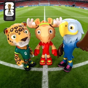 Mascota de la Copa <span class=keywords><strong>Mundial</strong></span> de la FIFA 2026, Juguete Oficial Licenciado para Mascotas, Juguete Interactivo de Látex para Perros, Juguete de Látex con Sonido, Muñeco de Látex de la Mascota Zayu - Product Image 5
