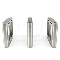 Torniquete Automático Resistente con Motor sin Escobillas, Protección IP54, Reconocimiento QR/IC/Facial para Grandes Volúmenes de Tráfico Corporativo