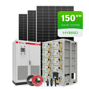 Système solaire hybride inversé et batterie 100 kilowatts pour toute la maison Système de montage solaire Système d'énergie - Product Image 1