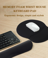 Ensemble de tapis de souris et repose-poignet en caoutchouc, Logo Oem et ODM, mousse à mémoire de forme, nouveau