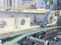 Machine à ourler les rideaux entièrement automatique certifiée CE avec point de couture Pegasus Brother pour une efficacité élevée dans les usines de textiles domestiques