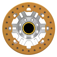 Llantas de Aleación 4x4 Todoterreno Beadlock de 15 16 17 18 19 Pulgadas 6x139.7 Et-24mm 32 5x139.7 8x170 5x150 5x127 para Y61