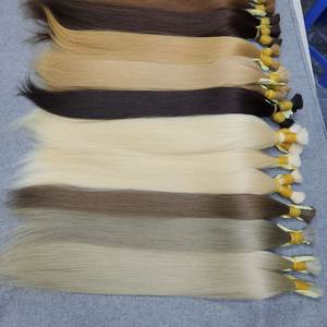 Extensiones de cabello humano rizado virgen natural con cutícula alineada-Natural, disponible en recto y ondulado - Product Image 5