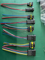 Connecteur électrique mâle-femelle AMP, faisceau de câblage universel