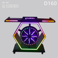 Écran d'affichage à LED de table de cabine de DJ d'installation rapide portative d'intérieur d'OEM Écran numérique créatif personnalisé pour l'événement d'étape