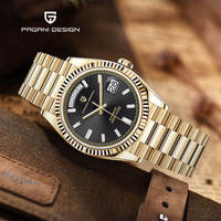 Montres pour hommes Pagani Design 1752 Bracelet en acier inoxydable Montre de luxe pour hommes Étanche 10 ATM Montres mécaniques automatiques