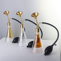 80ML Parfum Aroma Sampler Dubbele Glazen Diffuserfles Aromatische Testinstrument voor Koffiebonen, Witte Wijn