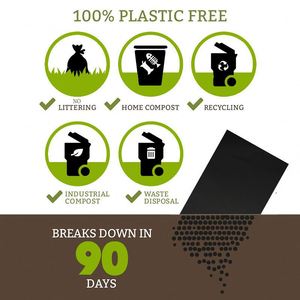 Distributeur de sacs à excréments personnalisés, produit écologique et biodégradable pour l'élimination des déchets d'animaux, sacs à excréments pour chiens et chats fabriqués à partir d'EPI et de plastique - Product Image 2