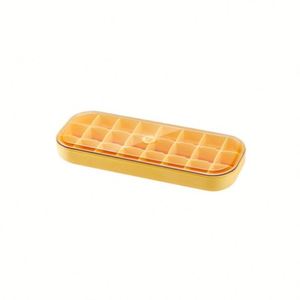 Moule en silicone de qualité alimentaire avec couvercle, bac à glaçons 24 cavités - Product Image 4