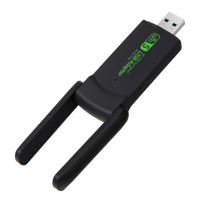 Adaptateur WiFi USB 1300Mbps sans pilote WiFi USB 3.0 double bande 5.8G 2.4G Dongle WiFi sans fil carte réseau pour ordinateur portable de bureau