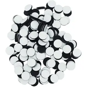 Custom Size Round Magnetic Discs With Adhesive Backing Magnetic Adhesive Dots Great For Crafts