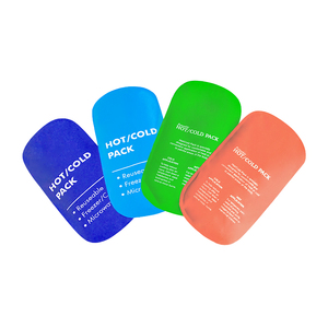 Venta caliente Paquetes de hielo de gel Reutilizable Compresa fría y caliente Almohadillas de hielo de gel de enfriamiento de calefacción 4 colores - Product Image 1