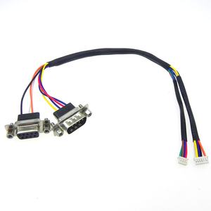Cavo per Computer Personalizzato in Rame Stagnato DB9 RS232 Seriale RJ45 Molex Micro Fit con Connettore di Alimentazione 2-14 Pin e Guaina in PTFE PVC - Product Image 3