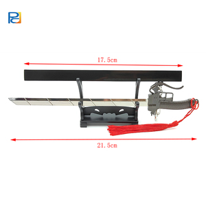Mini japonais <span class=keywords><strong>Cosplay</strong></span> Katana porte-clés AOT Collection Anime jouet épée à la mode porte-clés en métal avec attaque Titan's <span class=keywords><strong>Mikasa</strong></span> - Product Image 3