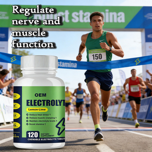 OEM Custom Sugar-Free Effervescent Electrolyte Chewable <strong>Tablets</strong> Adults Pre-Workout Hydration Supplement 2 <strong>Tablets</strong> Per Dose - Product Image 4