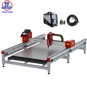 เครื่องตัดพลาสม่า CNC ความแม่นยำสูง |   โต๊ะพลาสม่าแบบพกพาพร้อมมอเตอร์สเต็ปเปอร์สำหรับงานโลหะ ใช้งานง่าย - Product Image 1