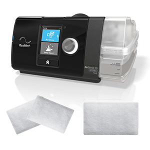 Filtre respiratoire en coton Huiming Hm 53mm*35mm haute efficacité pour la filtration des particules PM2.5 pour <span class=keywords><strong>Resmed</strong></span> S9 <span class=keywords><strong>Airsense</strong></span> <span class=keywords><strong>10</strong></span> - Product Image 2