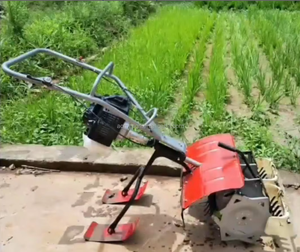 Self-Propelled Paddy <b>Weeder</b> with High Ground Clearance, Suitable for Wet Fields, Gasoline Engine - Product Image 3