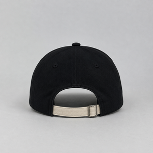 Gorra de Béisbol Clásica Unisex de Moda Urbana Negra con Logotipo Bordado Personalizado de Algodón Lavado Vintage al por Mayor - Product Image 4