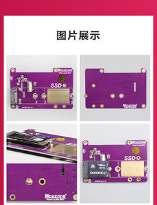 MPS2280 Raspberry <span class=keywords><strong>Pi</strong></span> 5 Placa de Expansión HAT para Unidad de Estado Sólido SSD NVME M.2 PCIe Dedicada - Product Image 4