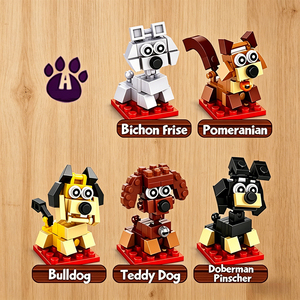 Juego de Bloques de Construcción JY Lovely Pet <span class=keywords><strong>Series</strong></span> con Partículas Pequeñas y Medianas para Niños, Regalo Educativo para Fiestas - Product Image 4