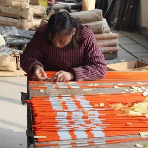 Estaca de Fibra de Vidrio Reflectante para Topografía, con Punta Puntiaguda, Soldable, Flexible, Ligera, de Alta Resistencia y Resistente a la Corrosión - Product Image 4