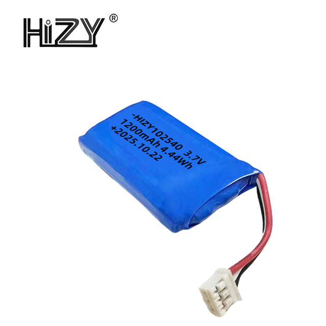 HIZY 102540 Household A-Class Rechargeable Lithium Polymer Battery 3.7V 1200mAh Li-ion Battery Cell 500 Cycles 0-45C