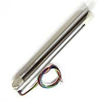 Sensor de Desplazamiento Lineal de Alta Precisión UNIVO PR-750-500-0512 LVDT, Carcasa Robusta de Acero Inoxidable de 3/4 Pulgadas