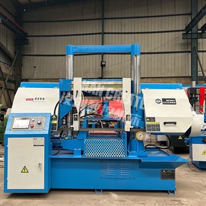 उच्च परिशुद्धता धातु काटने Hacks4250 cnc क्षैतिज बैंड sawing मशीन - Product Image 3