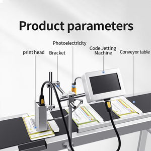 High Speed Thermal Inkjet <strong>Tij</strong> Printer Batch <strong>Coding</strong> Automatic <strong>Coding</strong> Printing <strong>Machine</strong> Logo Date Batch Number With Conveyor Belt