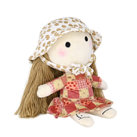 Poupées en peluche de dessin animé personnalisées OEM ODM, poupée en peluche pour enfants, cadeau personnalisé, jouet doux, tissu, chiffon