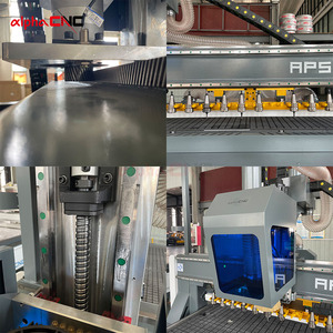 Nouvelle machine de découpe CNC intelligente Alpha <span class=keywords><strong>ATC</strong></span> à 3 axes, haute rigidité, pour la sculpture sur bois, alimentation automatique, meubles en panneaux - Product Image 3