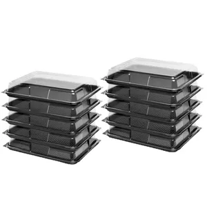 Party Trays for Sandwiches Large <strong>Platters</strong> for Catering <strong>Platter</strong> Trays <strong>Disposables</strong> <strong>Platter</strong> Trays With Lid - Product Image 1