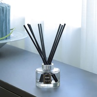 Flacon en verre 165 ml pour diffuseur à bâtonnets, recharge longue durée sans BPA ni alcool, multi-parfums, 8,5x24 mm, utilisation 3 mois