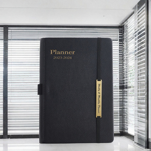 2026 A5 Size PU Leather Journal <b>Diary</b> <b>Custom</b> Logo Hardcover Style Colorful Lined Thread Sewing Binding School 100 Sheets UV - Product Image 3