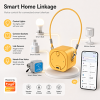 Juguete Robot Inteligente con IA, Módulo de Voz Wi-Fi, Control por Voz, Diálogo Interactivo, Luz Nocturna LED Integrada, Portátil, Moderno, para el Hogar