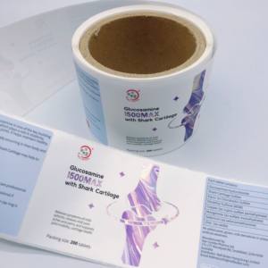 Etichette Personalizzate per Flaconi di Collirio, Adesivi in Vinile Impermeabili Ecologici, Resistenti ai Raggi UV, Fustellati per Vitamine - Product Image 3