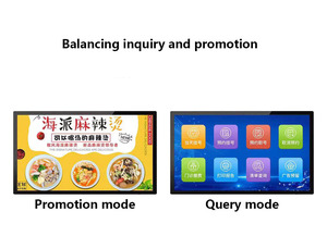 Biểu tượng tùy chỉnh kỹ thuật số Bảng menu cho các nhà hàng và cửa hàng bán lẻ Màn hình hiển thị LCD với đa phương tiện truyền thông máy nghe nhạc cho thang máy - Product Image 4