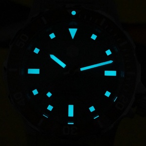 Reloj San Martin SN0085 de Diseño Original DiverV2 para Hombre, Reloj Mecánico Automático NH35, Correa Milanesa, Resistente al Agua 200m, Luminoso - Product Image 6