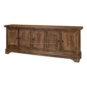 Puertas de aparador industriales de madera de primera calidad hechas a mano de la mejor calidad para sala de estar Comedor Cocina Hotel elegante para uso en el hogar Bar - Product Image 4