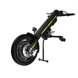 MIJO पीला व्हीलचेयर के लिए सामने पहिया लगाव व्हीलचेयर handcycle लगाव quickie व्हीलचेयर