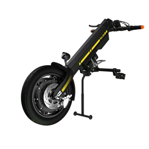 Roue avant et accessoires de vélo à main MIJO jaunes avec moteur à moyeu 48V 800W et capacité de 120 kg pour fauteuils roulants <span class=keywords><strong>Quickie</strong></span> - Product Image 1