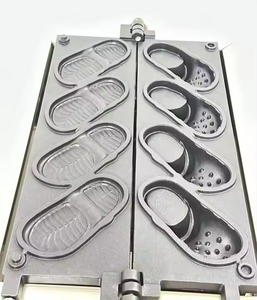 Nueva Máquina Comercial para Hacer Waffles Eléctrica de Acero Inoxidable con Forma de Zapato, 4 Piezas, con 1 Año de Garantía, 19 kg, Portátil y Fácil de Usar - Product Image 3