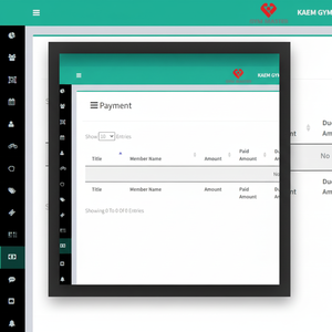 Sistema de software de gestión de gimnasios y gimnasios - Product Image 1
