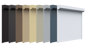 Pvc Khu Dân Cư An Ninh Rollladen Cửa Sổ Sắt Điện Với Cửa Chớp Kính Ban Công Con Lăn Louver Rolling Shutter Windows - Product Image 6