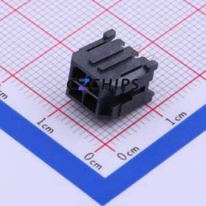 430450427 Wire-to-<b>Board</b> <b>Pin</b> Header Through hole Component (THT),P=3mm Connector 2x2P 3mm Through Hole Micro-Fit (MX 3.0) - Product Image 1